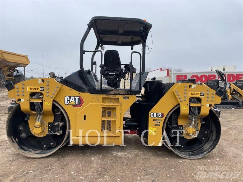 CAT CB13 Tek tamburlu silindirler