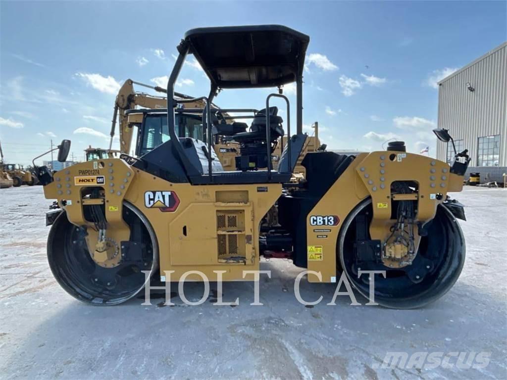 CAT CB13 Tek tamburlu silindirler
