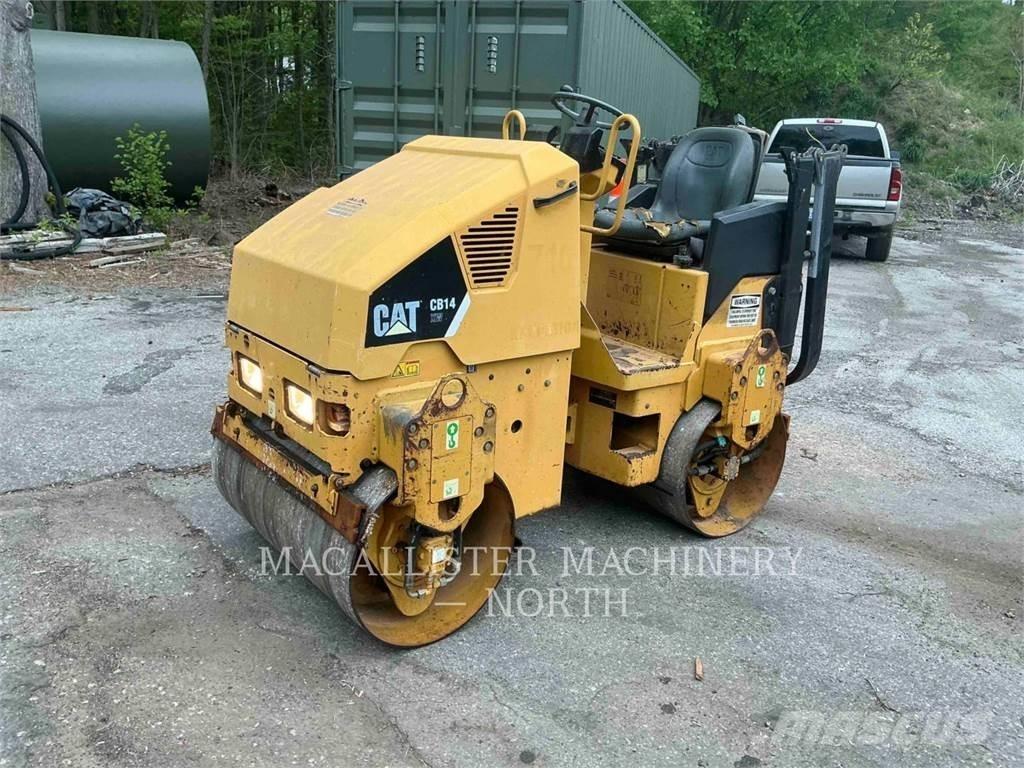CAT CB14 Tek tamburlu silindirler