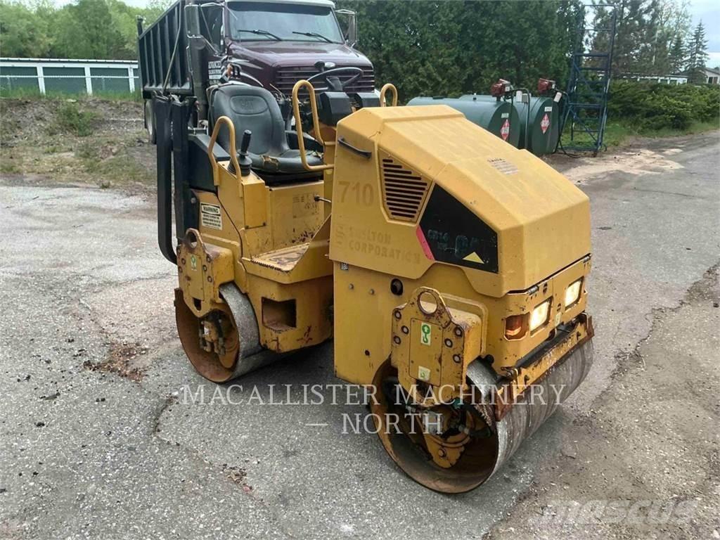 CAT CB14 Tek tamburlu silindirler