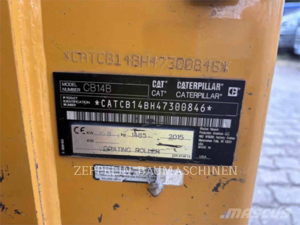 CAT CB14B Zemin sıkıştırma makineleri