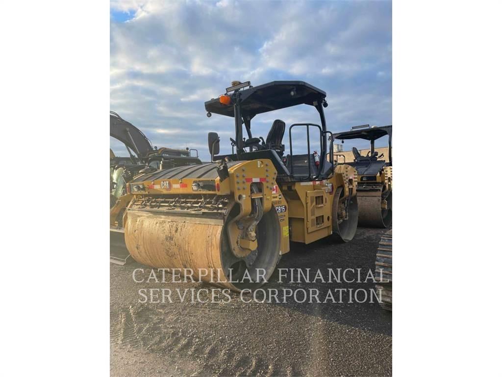 CAT CB15 Çift tamburlu silindirler