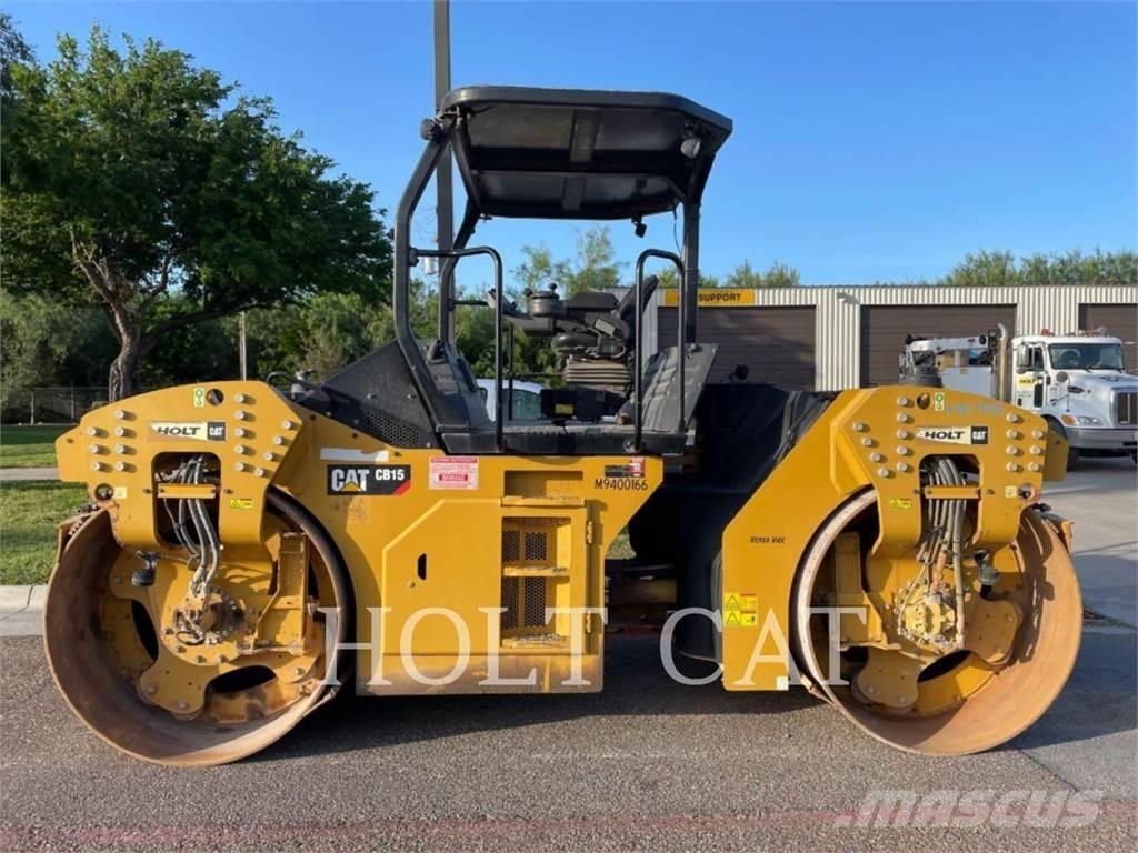 CAT CB15 Tek tamburlu silindirler