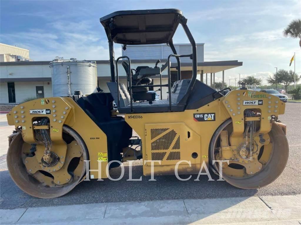 CAT CB15 Tek tamburlu silindirler