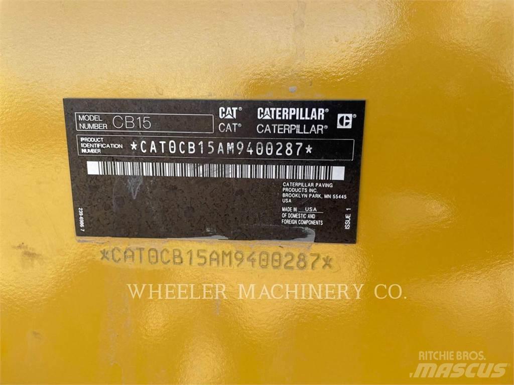 CAT CB15 Çift tamburlu silindirler