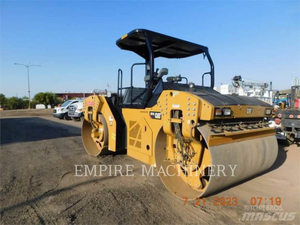 CAT CB15 5A Çift tamburlu silindirler