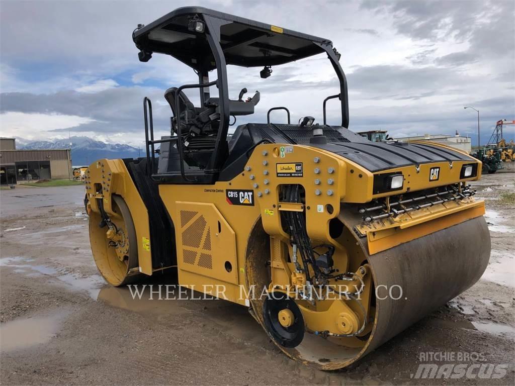 CAT CB15 CW Çift tamburlu silindirler
