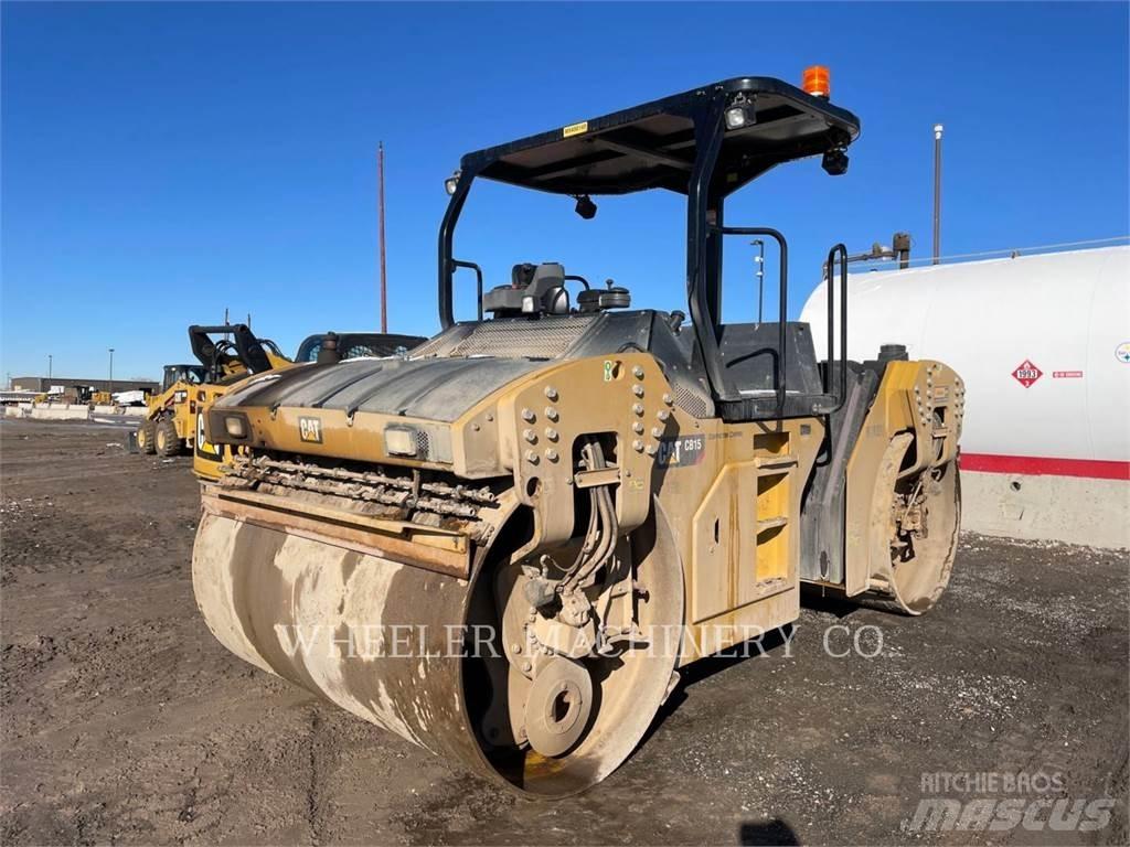 CAT CB15 CW Çift tamburlu silindirler