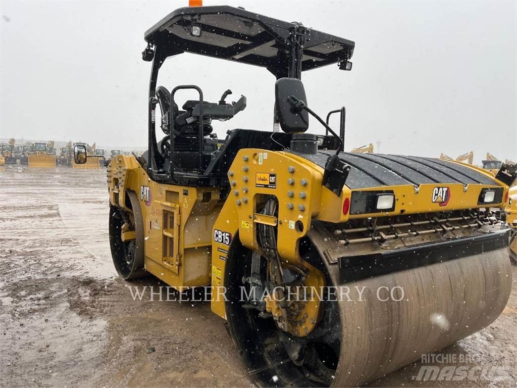 CAT CB15 CW VV Çift tamburlu silindirler
