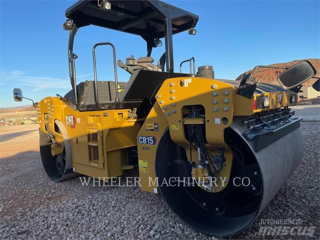 CAT CB15 CW VV Çift tamburlu silindirler