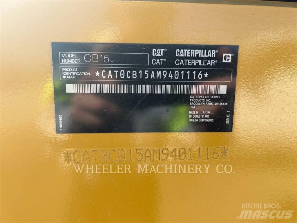 CAT CB15 CW VV Çift tamburlu silindirler