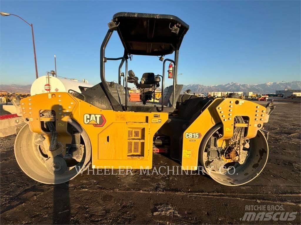 CAT CB15 CW VV Çift tamburlu silindirler