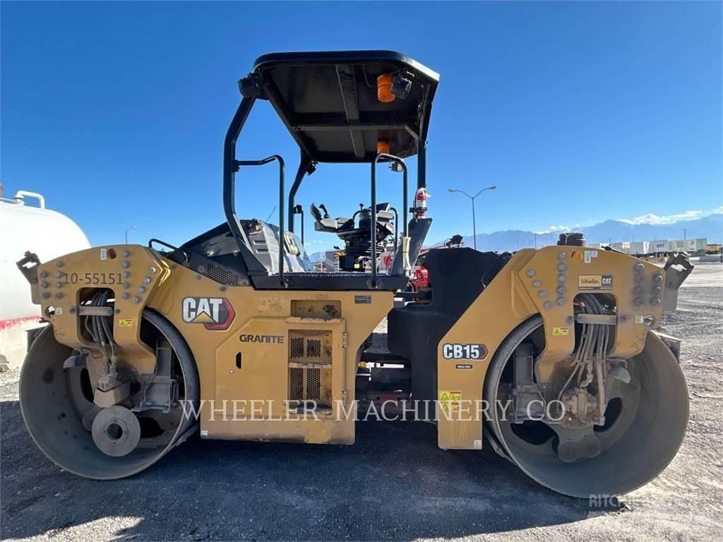 CAT CB15 CW VV Çift tamburlu silindirler