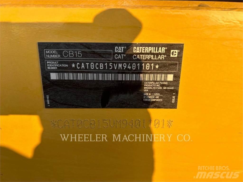 CAT CB15 CW VV Çift tamburlu silindirler