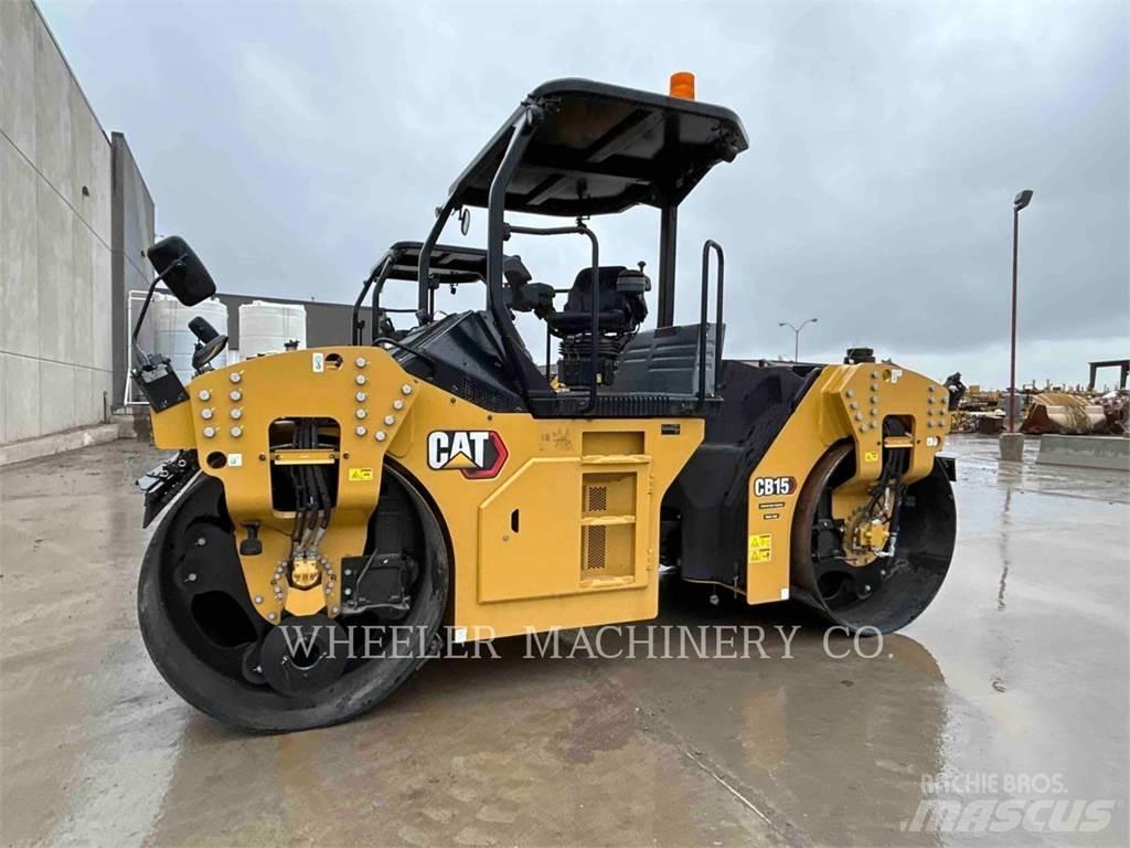 CAT CB15 CW VV Çift tamburlu silindirler