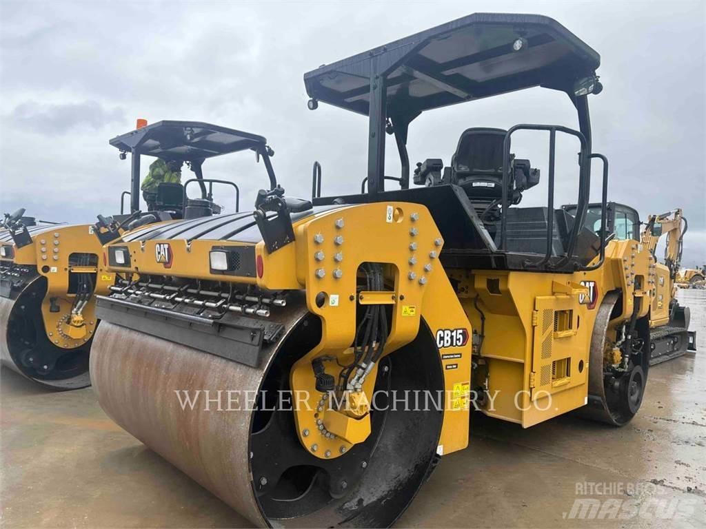 CAT CB15 CW VV Çift tamburlu silindirler