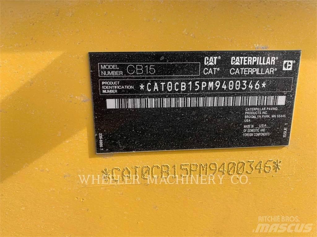 CAT CB15 VV Çift tamburlu silindirler