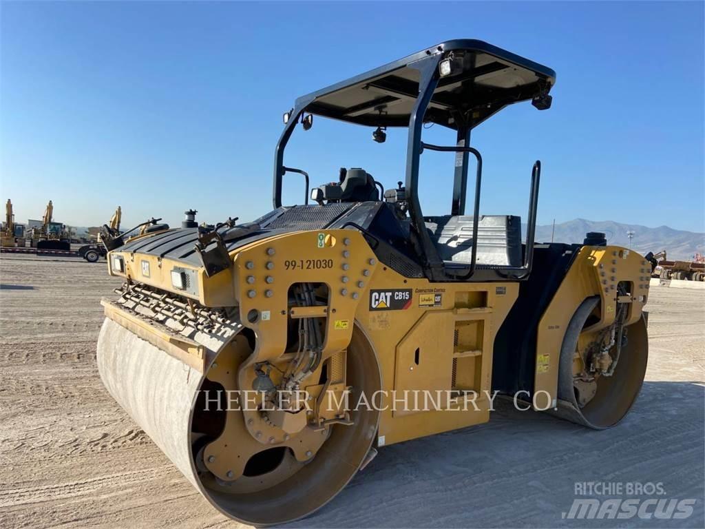 CAT CB15 VV Çift tamburlu silindirler