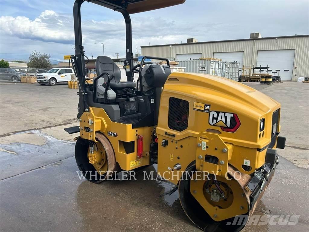 CAT CB2.7 Çift tamburlu silindirler