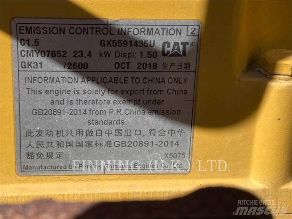CAT CB2.7 Zemin sıkıştırma makineleri