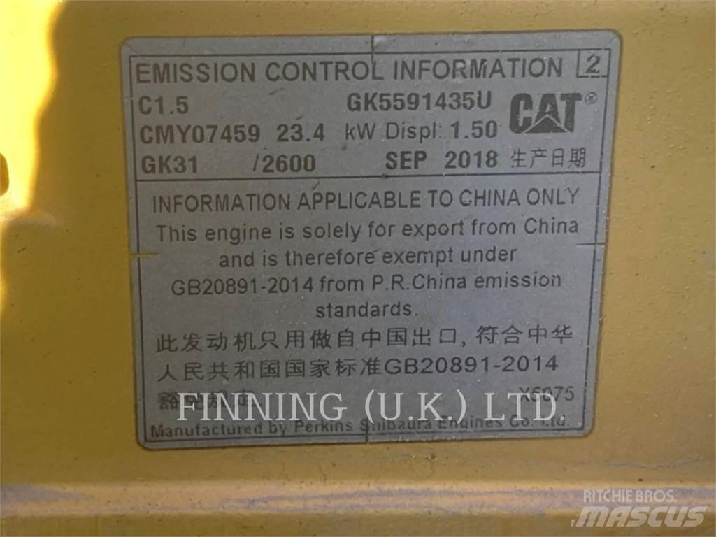 CAT CB2.7 Zemin sıkıştırma makineleri