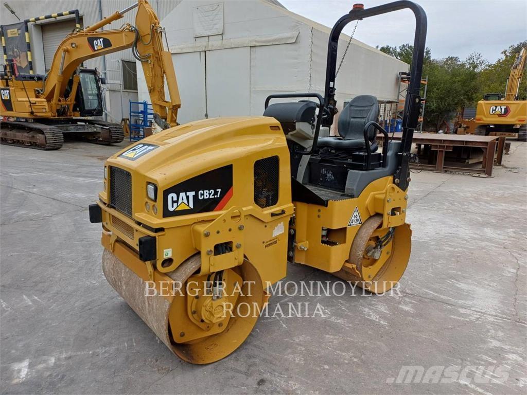 CAT CB2.7LRC Çift tamburlu silindirler