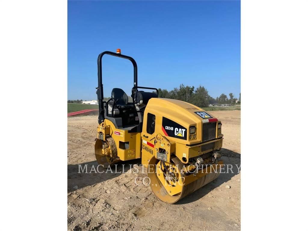 CAT CB24B Çift tamburlu silindirler