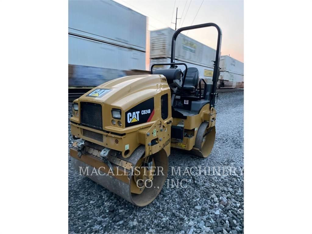 CAT CB24B Çift tamburlu silindirler