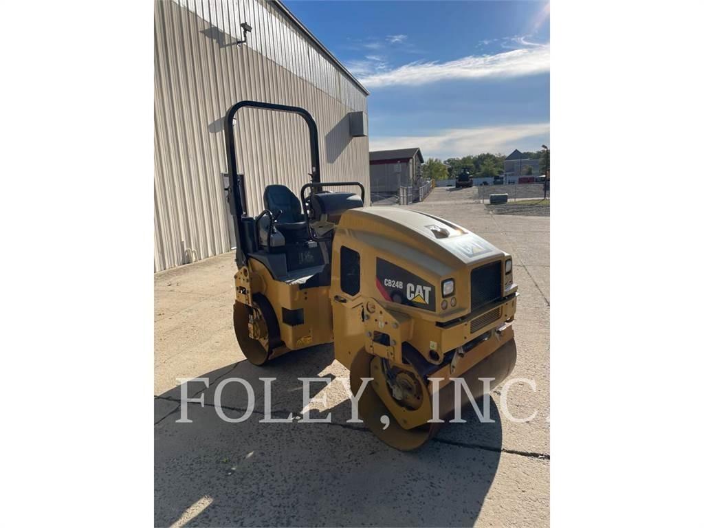 CAT CB24B Çift tamburlu silindirler