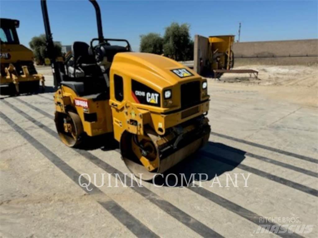 CAT CB24B Çift tamburlu silindirler