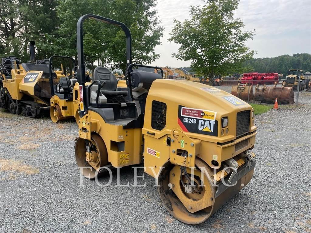 CAT CB24B Çift tamburlu silindirler