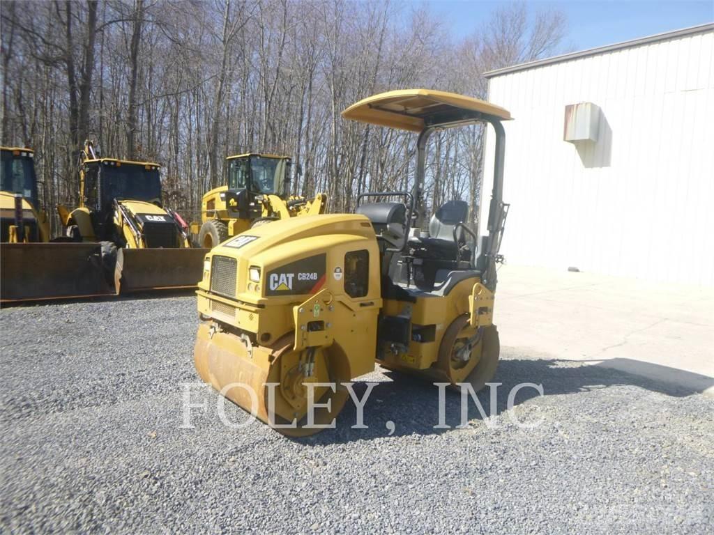 CAT CB24B Çift tamburlu silindirler