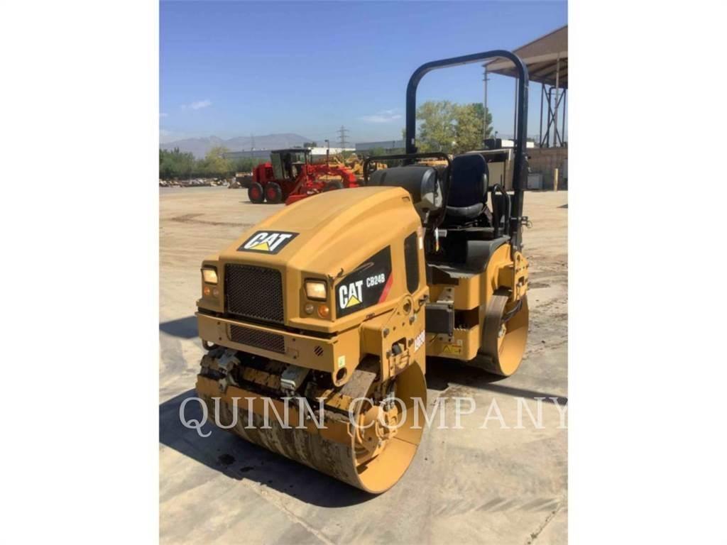 CAT CB24B Çift tamburlu silindirler