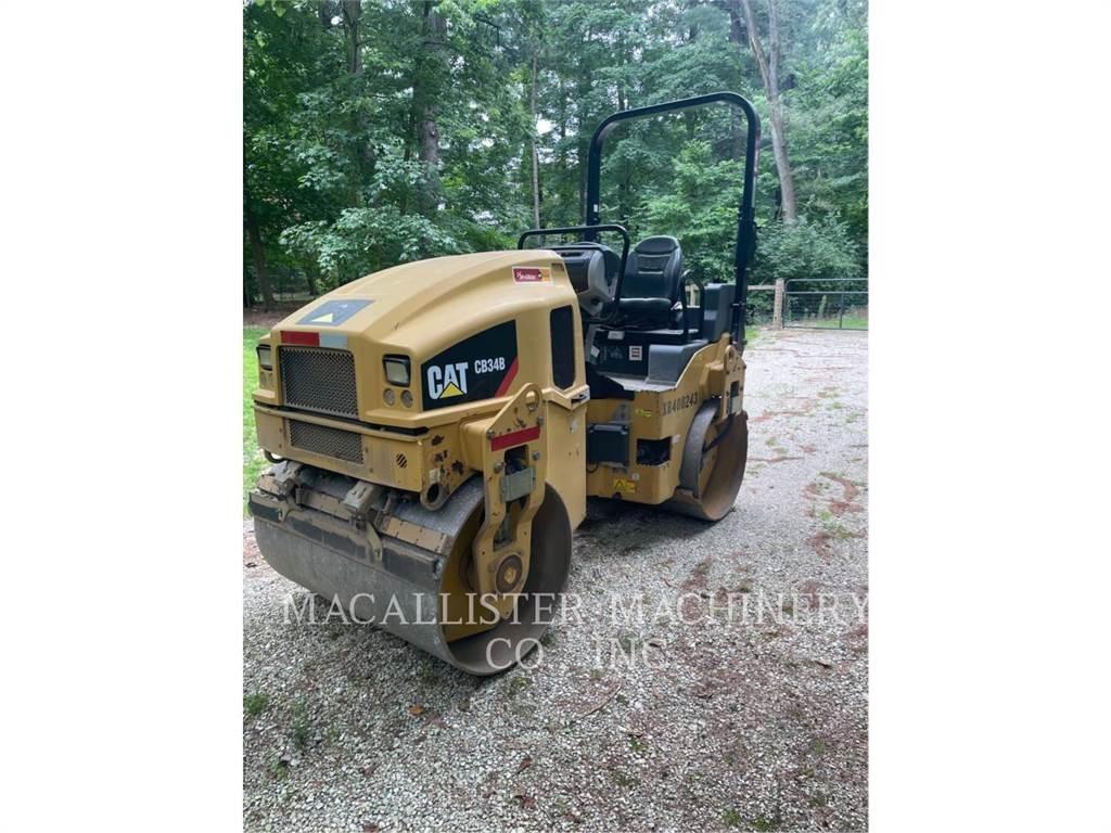 CAT CB34B Çift tamburlu silindirler