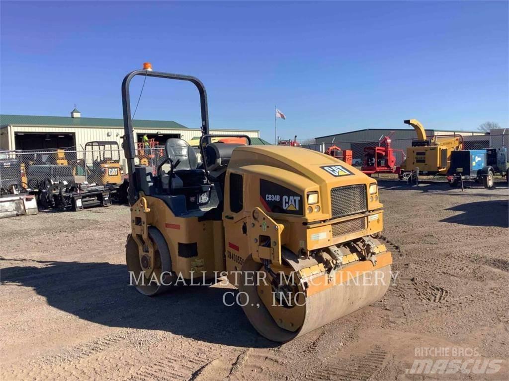 CAT CB34B Çift tamburlu silindirler