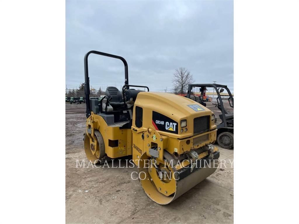 CAT CB34B Çift tamburlu silindirler