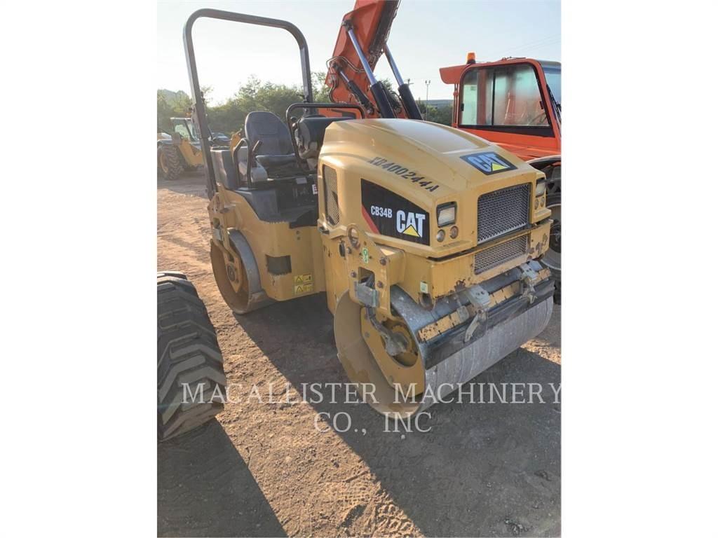 CAT CB34B Çift tamburlu silindirler
