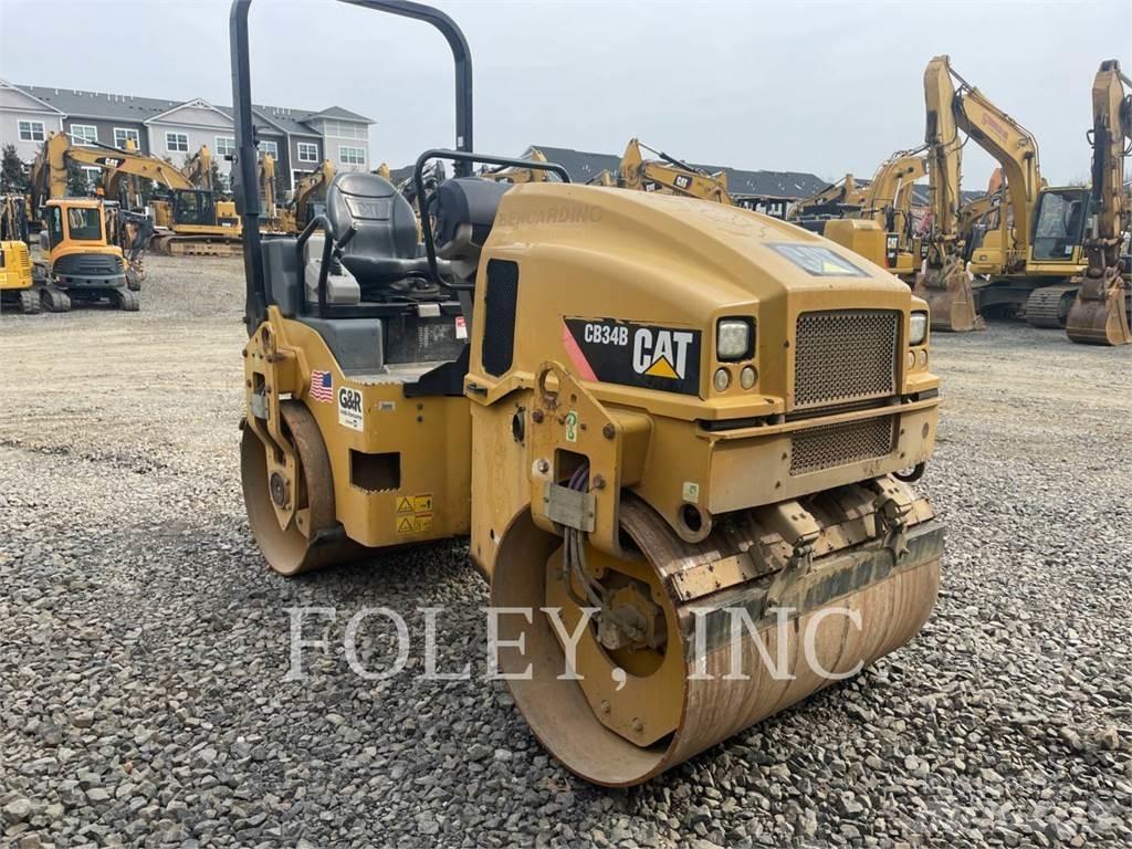 CAT CB34B Çift tamburlu silindirler