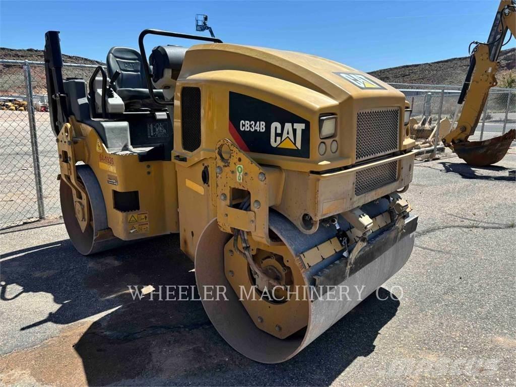 CAT CB34B Çift tamburlu silindirler