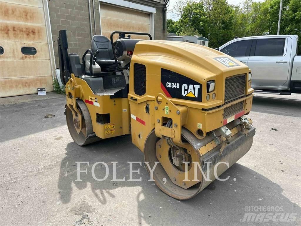 CAT CB34B Çift tamburlu silindirler