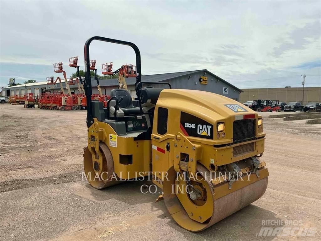 CAT CB34B Çift tamburlu silindirler