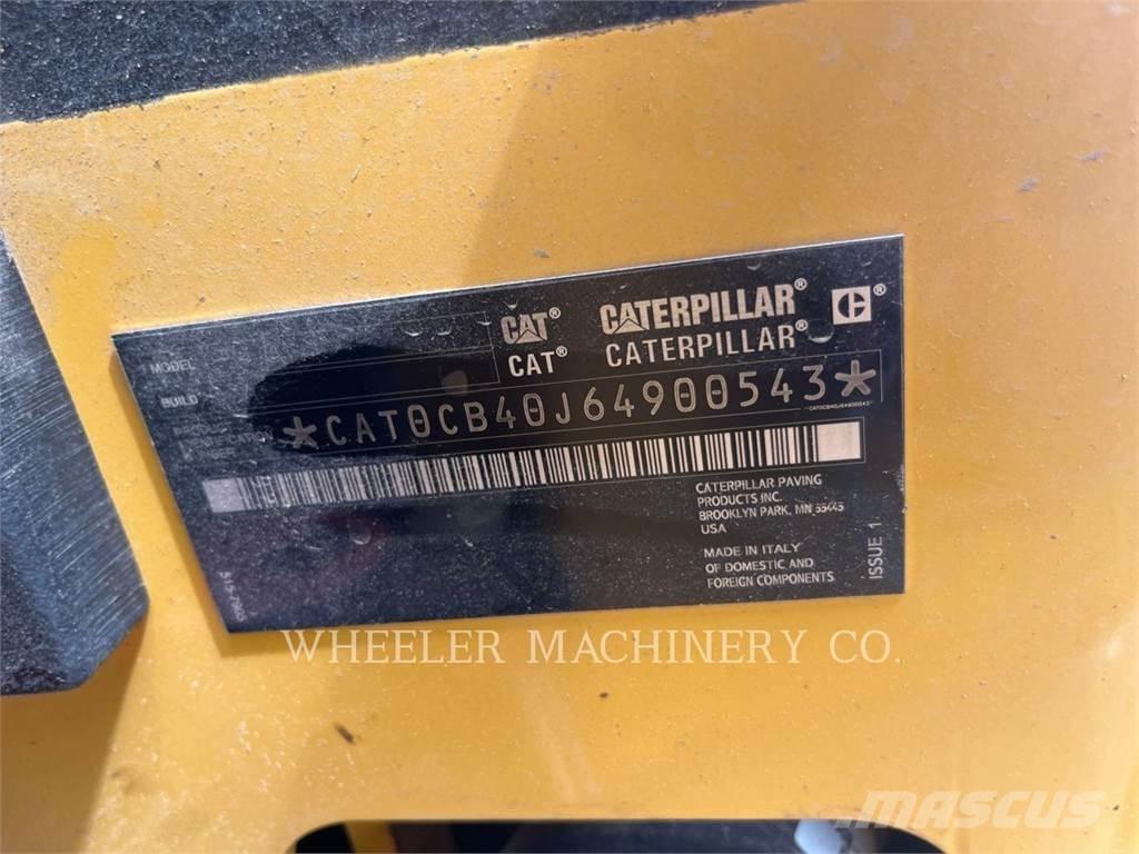 CAT CB4.0 Çift tamburlu silindirler
