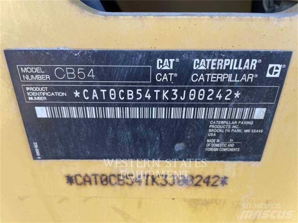 CAT CB54 Çift tamburlu silindirler