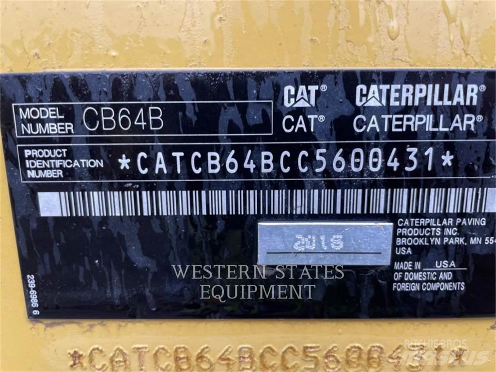 CAT CB64 Çift tamburlu silindirler