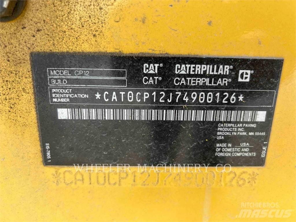 CAT CP12 Tek tamburlu silindirler