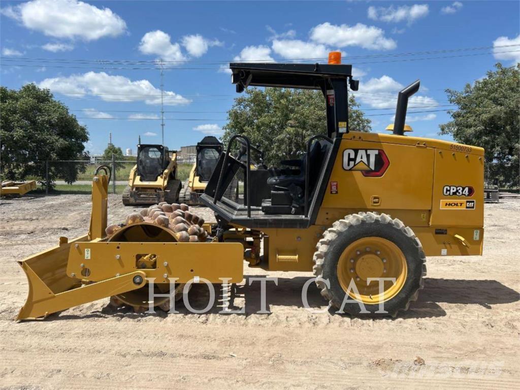 CAT CP34 Tek tamburlu silindirler