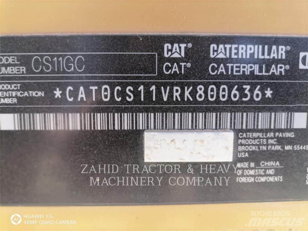 CAT CS 11 Tek tamburlu silindirler