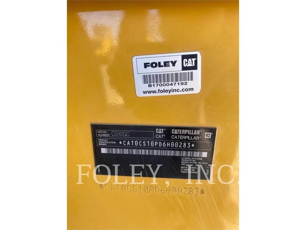 CAT CS10GC Tek tamburlu silindirler