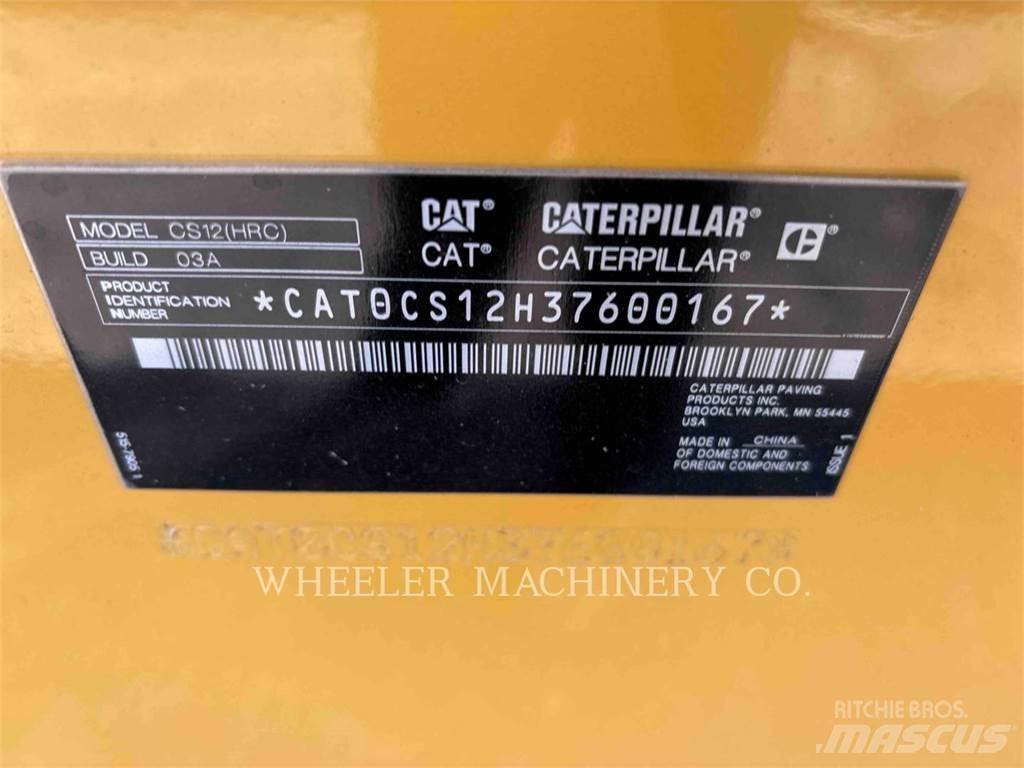 CAT CS12 Tek tamburlu silindirler