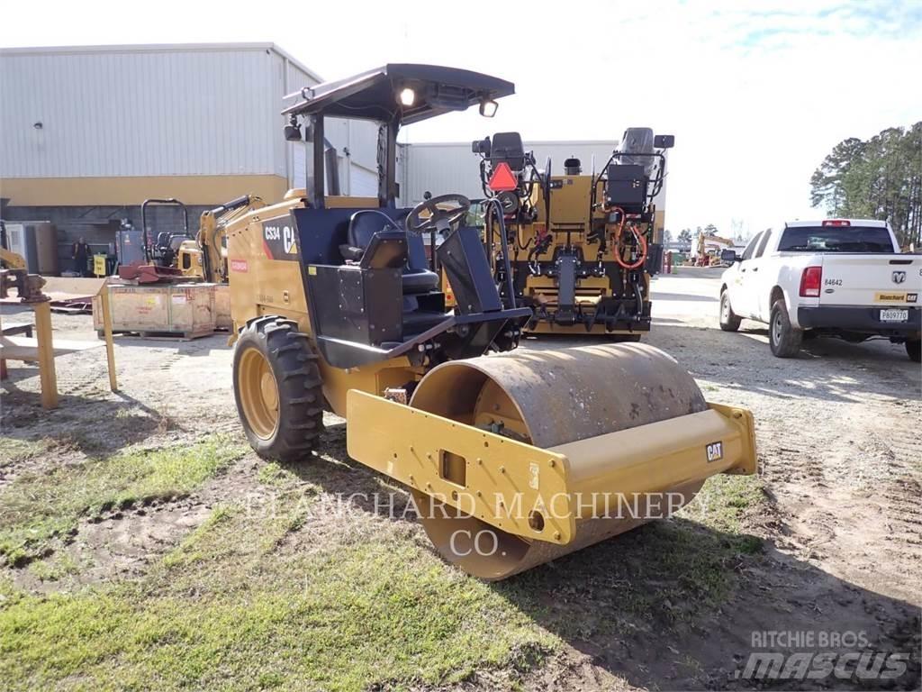 CAT CS34 Tek tamburlu silindirler